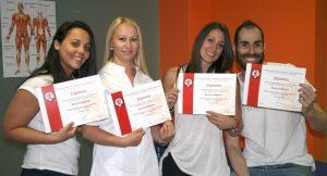 alumnos de curso de quiromasaje en madrid