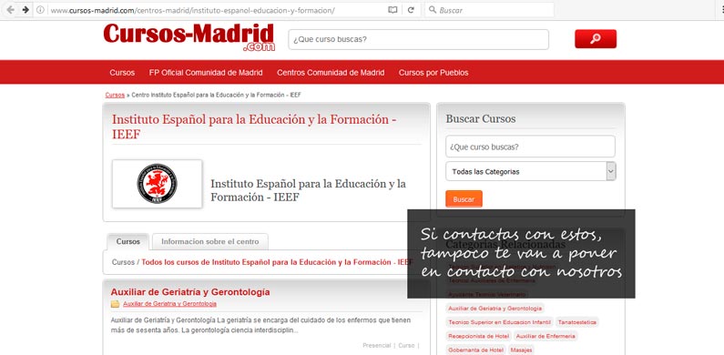 imitaciones IEEF: otro ejemplo