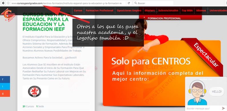 imitaciones IEEF, más ejemplos