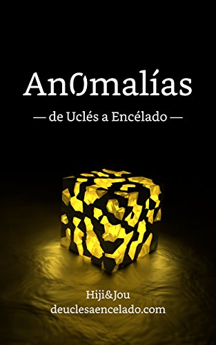 Portada de la novela "Anomalías"