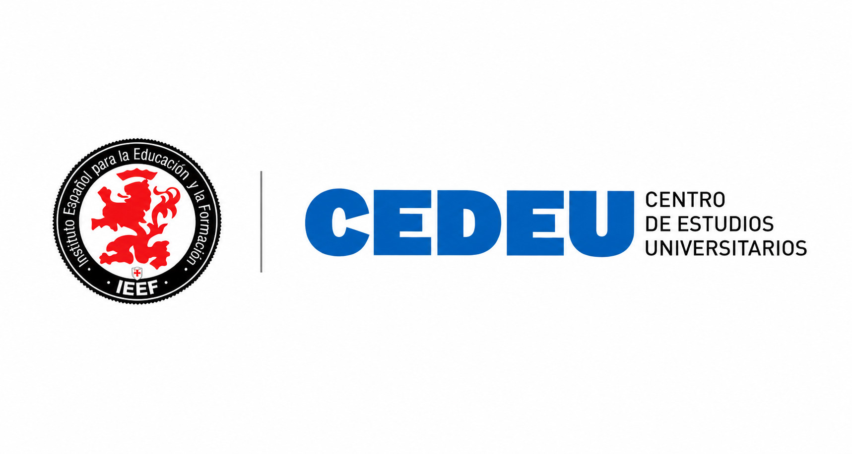 Logotipos de IEEF y CEDEU